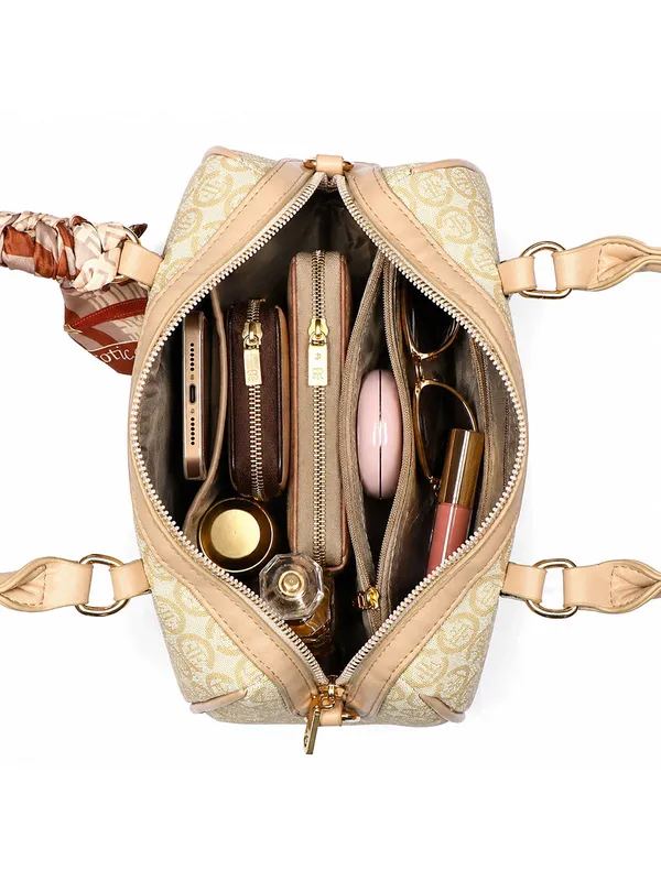 Exotic_Monogram_Pattern_Top_Handheld_Slingbag_Beige_Beige