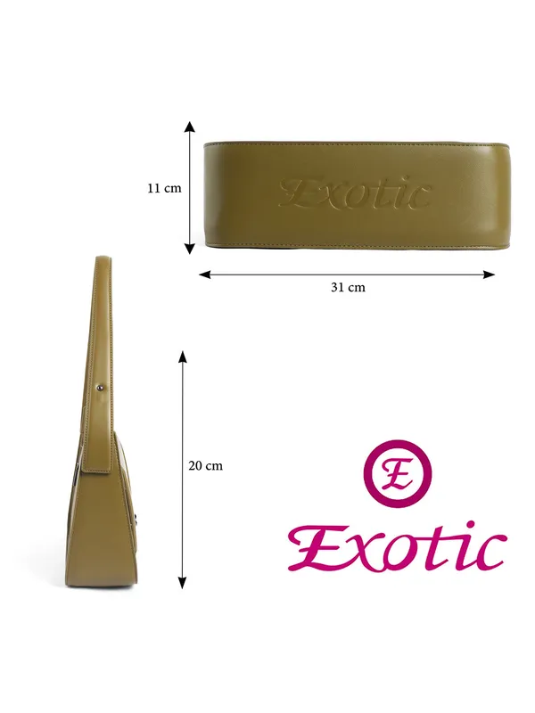 Exotic_Ravelle_Structured_Shoulder_Bag_For_Women_Green_Green