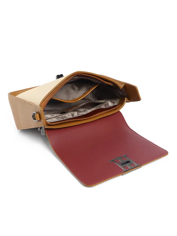 Exotic_Ravelle_Structured_Shoulder_Bag_For_Women_Tan_Tan