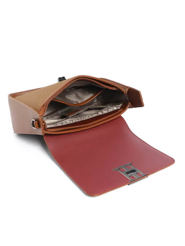 Exotic_Ravelle_Structured_Shoulder_Bag_For_Women_Brown_Brown