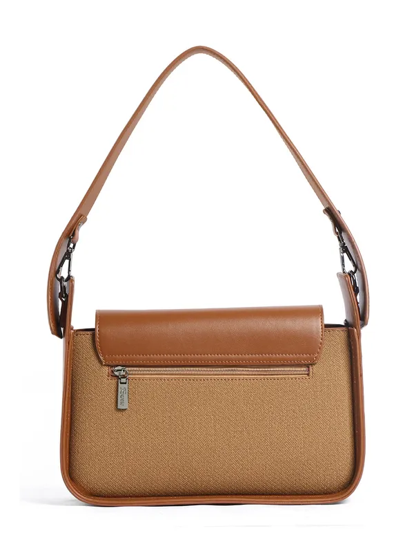 Exotic_Ravelle_Structured_Shoulder_Bag_For_Women_Brown_Brown