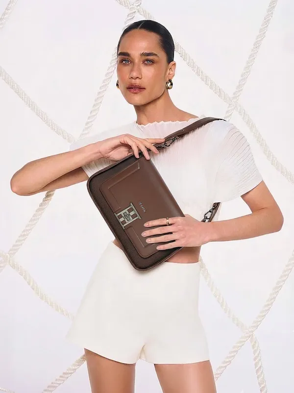 Exotic_Ravelle_Structured_Shoulder_Bag_For_Women_Coffee_Coffee