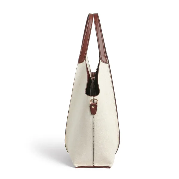 Exotic_Canvas_Totebag_For_Work_Travel_Everyday_Fashion_White_White