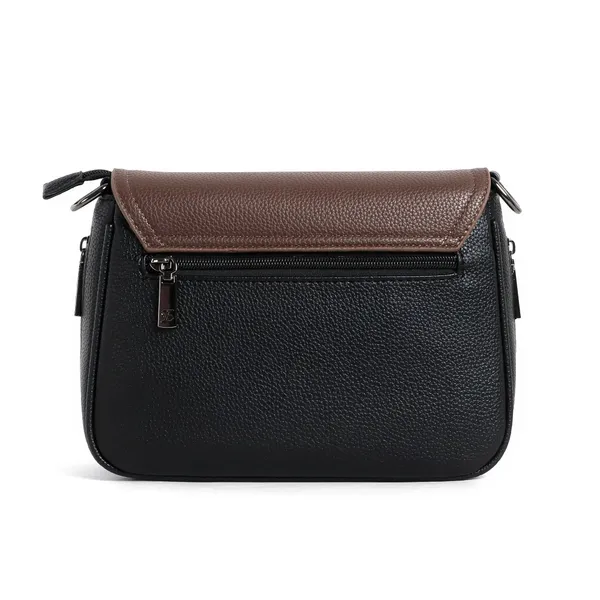 Exotic_Textured_Style_Meets_Sophistication_Flap_Sling_Bag_Black_Black