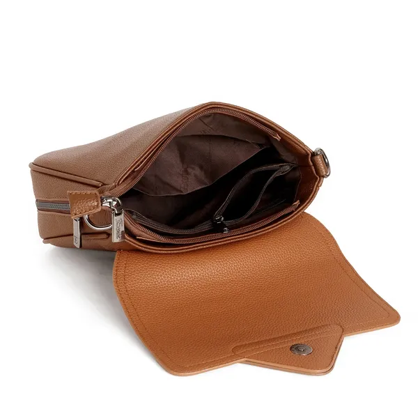 Exotic_Textured_Style_Meets_Sophistication_Flap_Sling_Bag_Brown_Brown