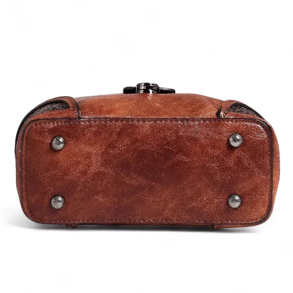 Exotic_The_Unique_Embossed_Round_Floral_Flap_Sling_Bag_Brown_Brown