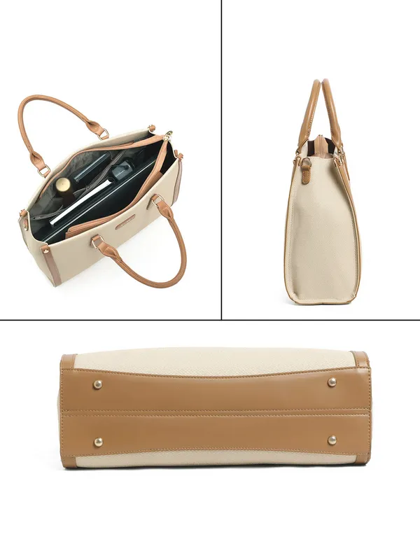 Exotic_Structured_Executive_Oversize_Tote_Hand_Bag_Beige_Beige