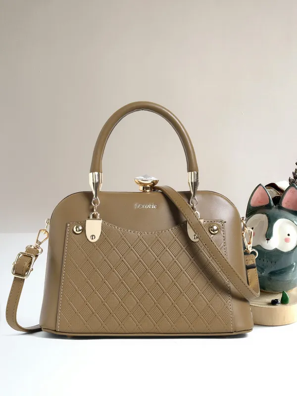 Exotic_Diamond_Evening_Bag_Khaki_Khaki