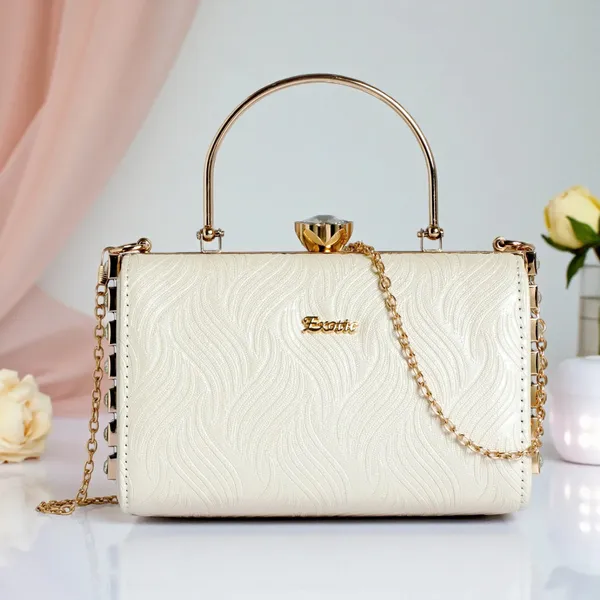 Exotic_Premium_Crystal_Charm_Sling_Bag_With_Detachable_Chain_Handel_Gift_For_Women_Peal_White