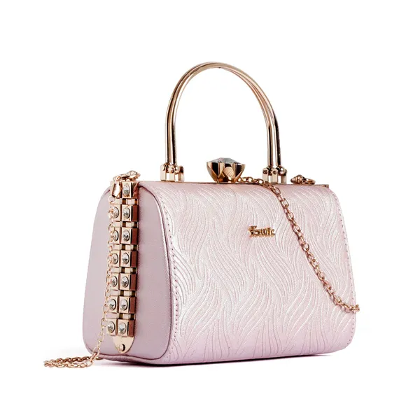 Exotic_Premium_Crystal_Charm_Sling_Bag_With_Detachable_Chain_Handel_Gift_For_Women_Pink_Pink
