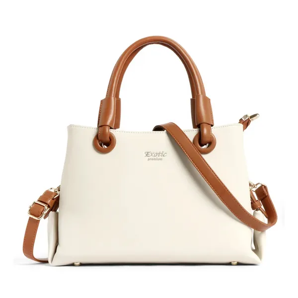 Exotic_Premium_Two_Tone_Handbag_Off_White