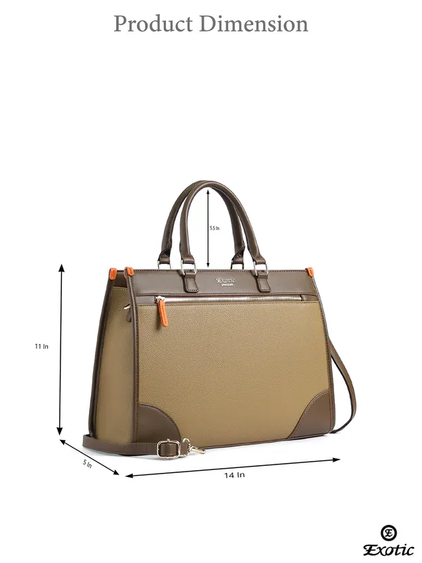 Exotic_Alora_Structured_Tote_Handbag_Khaki_Khaki