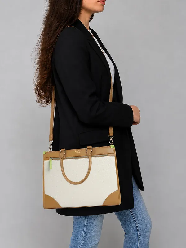 Exotic_Alora_Structured_Tote_Handbag_Off_White_Off_White