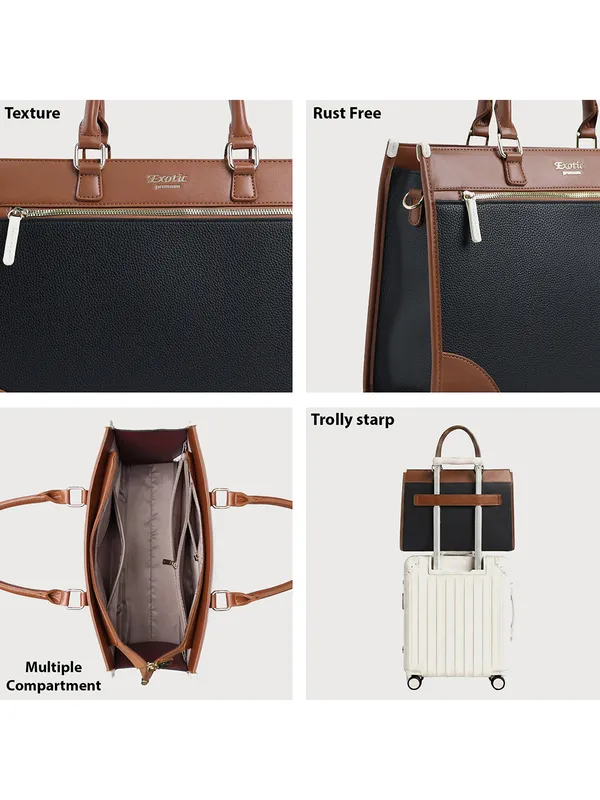 Exotic_Alora_Structured_Tote_Handbag_Black