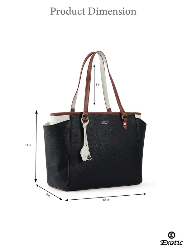 Exotic_Amara_Structured_Black_Tote_Bag_Black