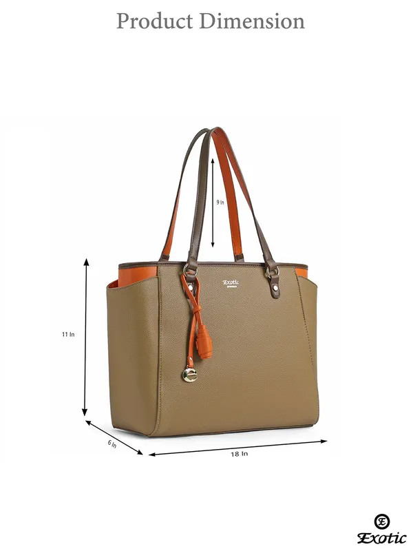 Exotic_Amara_Structured_Black_Tote_Bag_Khaki