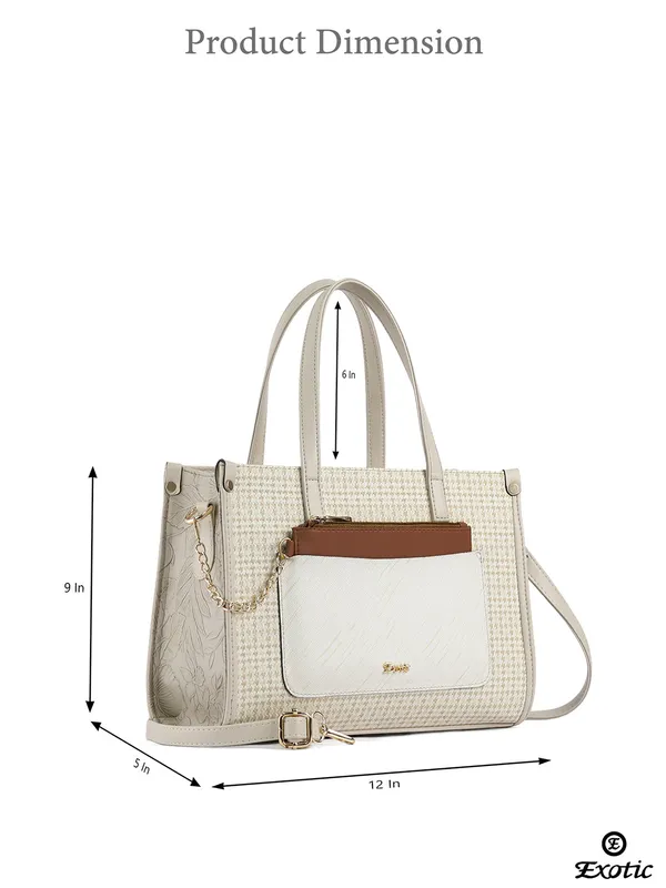 Exotic_Calyra_Women_S_Houndstooth_Handbag_Off_White