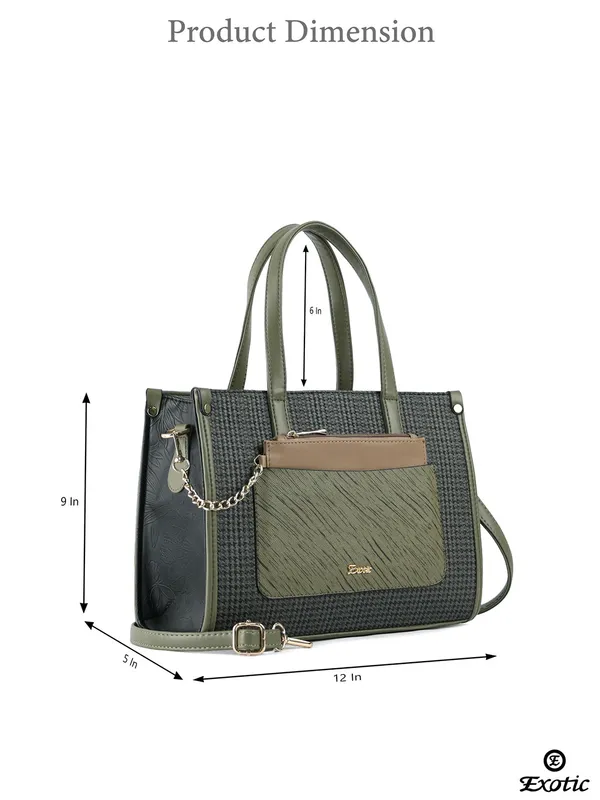 Exotic_Calyra_Women_S_Houndstooth_Handbag_Black