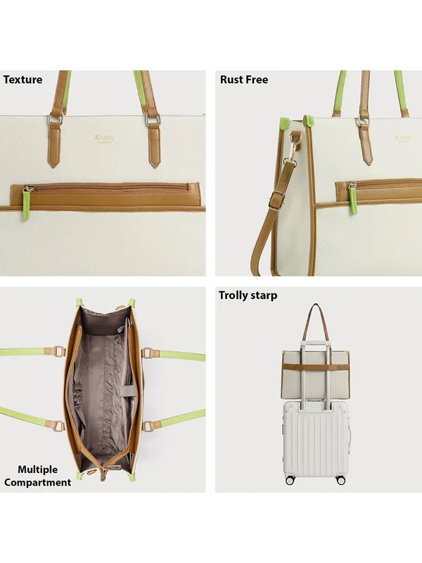 Exotic_Aria_Tote_Handbag_With_Laptop_Compartment_Off_White
