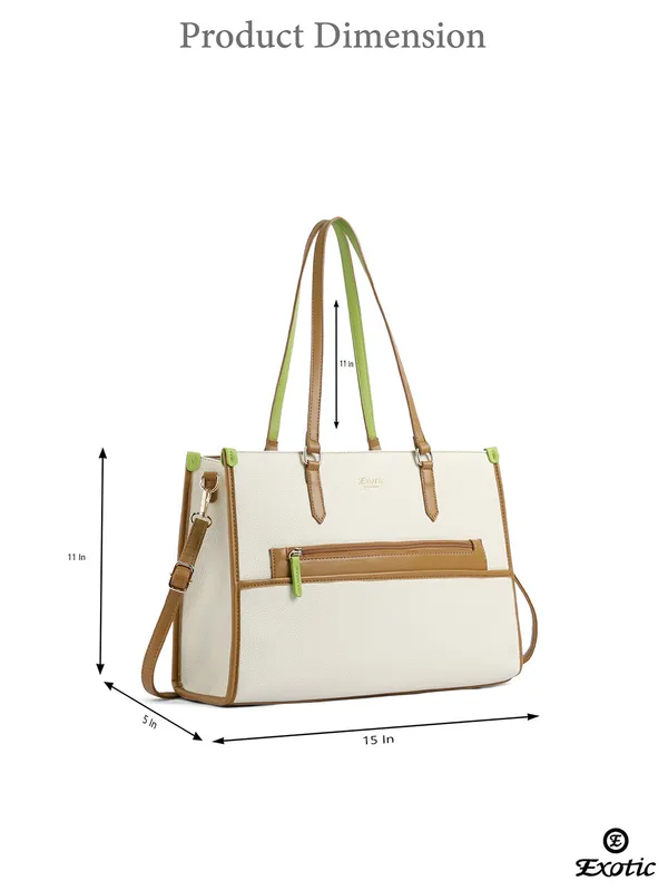 Exotic_Aria_Tote_Handbag_With_Laptop_Compartment_Off_White