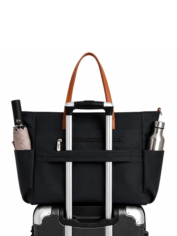 Exotic_Women_S_Tote_Bag_With_Crossbody_Strap_Black