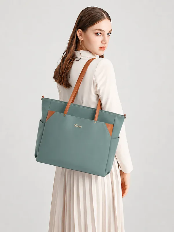 Exotic_Women_S_Tote_Bag_With_Crossbody_Strap_Green