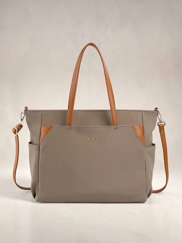 Exotic_Women_S_Tote_Bag_With_Crossbody_Strap_Khaki