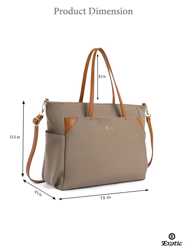 Exotic_Women_S_Tote_Bag_With_Crossbody_Strap_Khaki