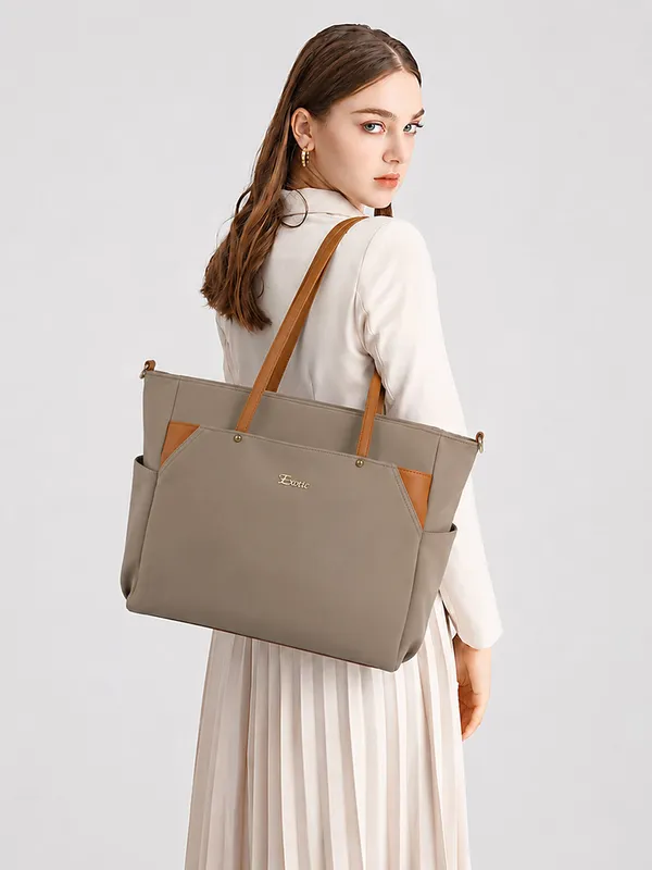Exotic_Women_S_Tote_Bag_With_Crossbody_Strap_Khaki