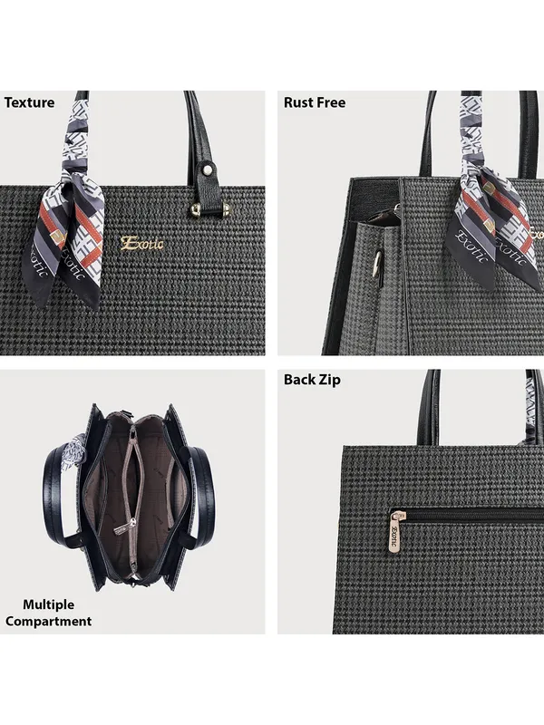 Exotic_Charme_Houndstooth_Dual_Tone_Sling_Cum_Handbag_Black