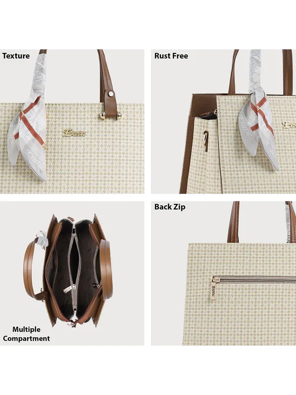 Exotic_Charme_Houndstooth_Dual_Tone_Sling_Cum_Handbag_Cream