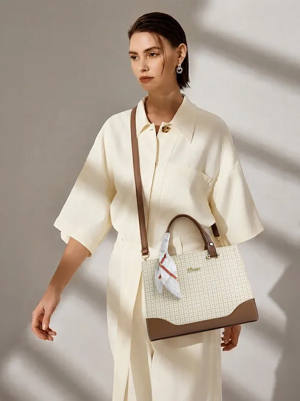 Exotic_Charme_Houndstooth_Dual_Tone_Sling_Cum_Handbag_Cream