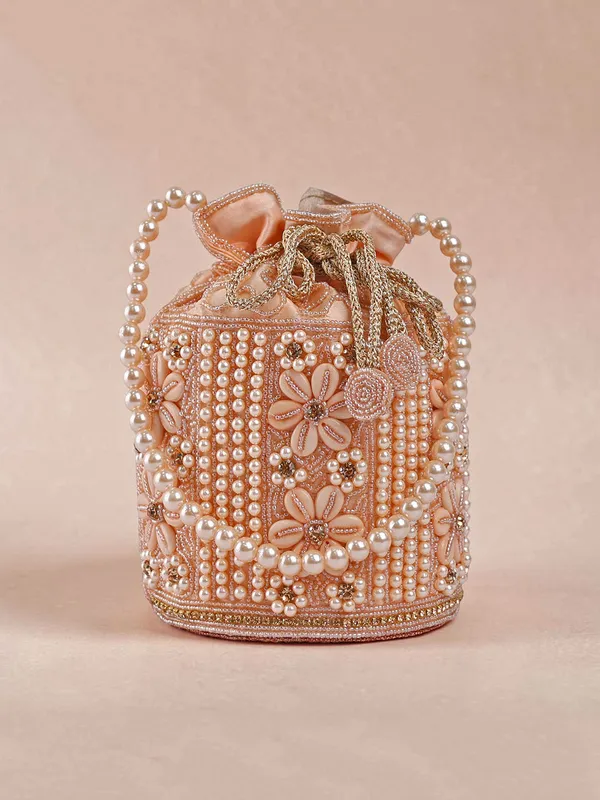 Exotic_Zolara_Pearl_Embellished_Potli_Bag_For_Women_Pink