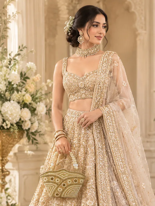 Exotic_Zivara_Pearl_Embellished_Clutch_For_Women_Gold