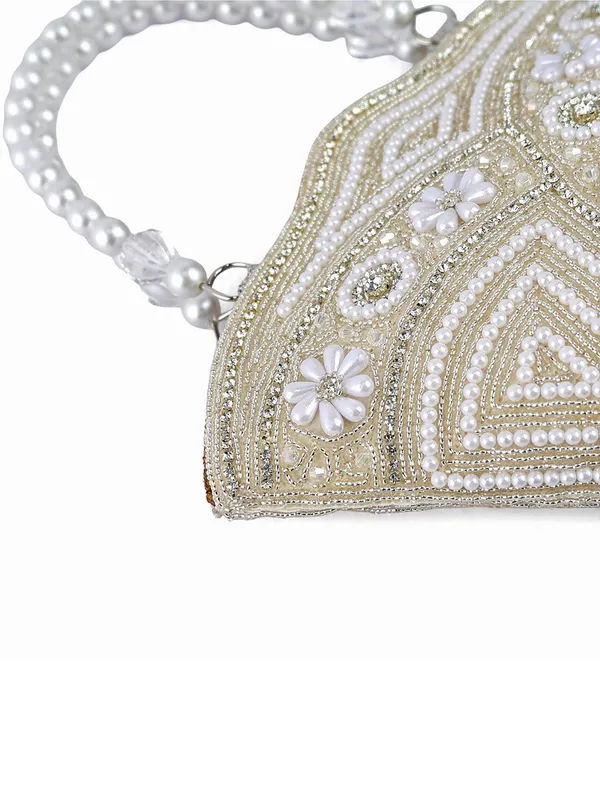 Exotic_Zivara_Pearl_Embellished_Clutch_For_Women_White
