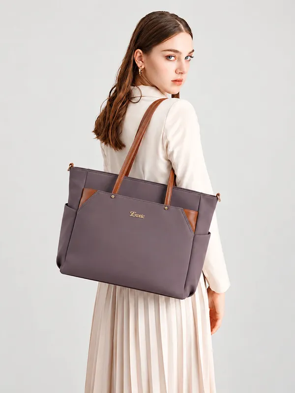 Exotic_Women_S_Tote_Bag_With_Crossbody_Strap_Lavender