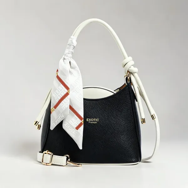 Exotic_Elara_Knot_Hobo_Shoulder_Bag_Black_Black