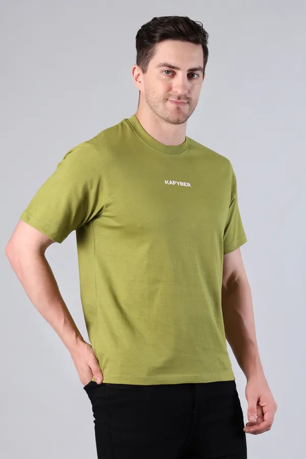 Olive_Regular_Fit_Crew_Neck_T-Shirt_For_Men