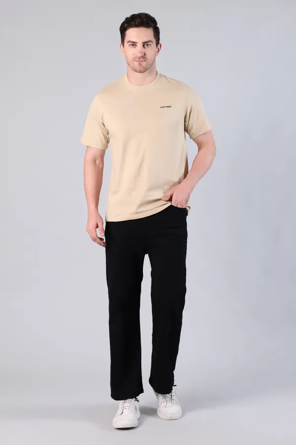 Beige_Crew_Neck_Regular_Fit_T-Shirt_for_Men