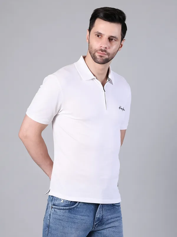 White_Casual_Polo_T-Shirt_for_Men