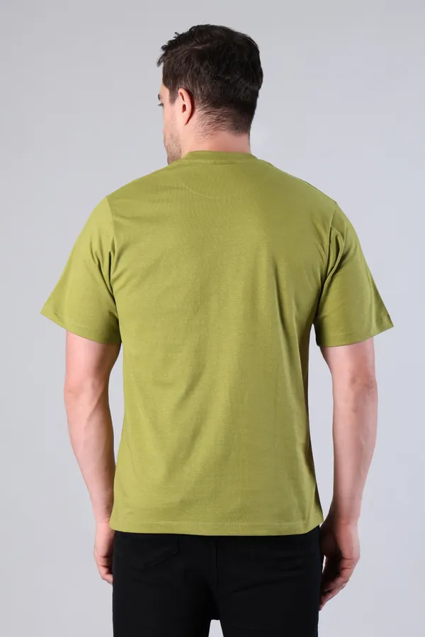 Olive_Regular_Fit_Crew_Neck_T-Shirt_For_Men