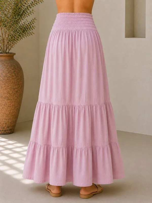 Pink_Tiers_Long_Skirt