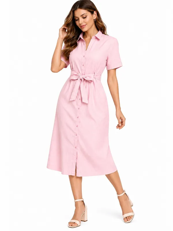 Blush_Pink_Cotton_Dress_Pink