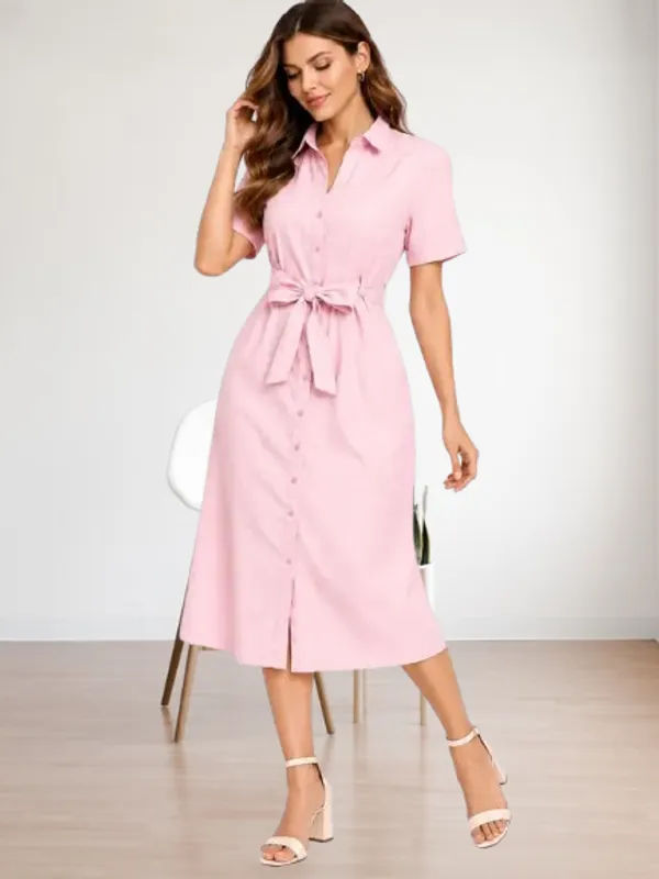 Blush_Pink_Cotton_Dress_Pink