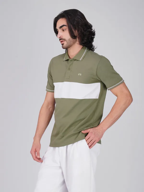 Men_S_Organic_Olive_Green_Cotton_Polo_T_Shirt
