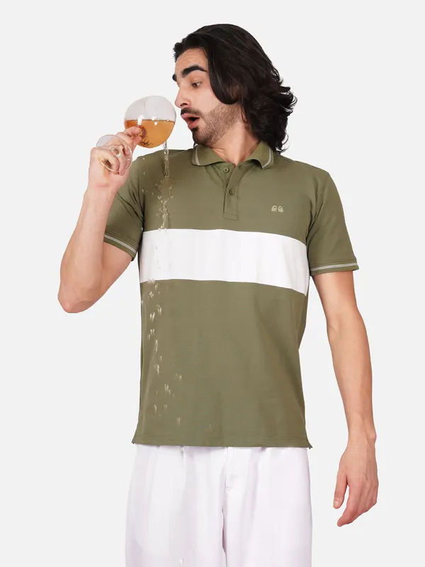 Men_S_Organic_Olive_Green_Cotton_Polo_T_Shirt