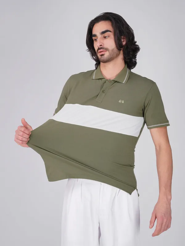 Men_S_Organic_Olive_Green_Cotton_Polo_T_Shirt