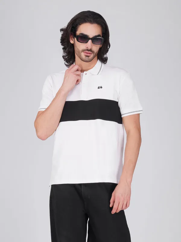 Men_S_White_Organic_Cotton_Polo_T_Shirt_With_Anti_Stain_Anti_Microbial_Protection
