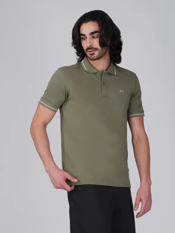 Men_S_Classic_Olive_Green_Organic_Cotton_Polo_T_Shirt