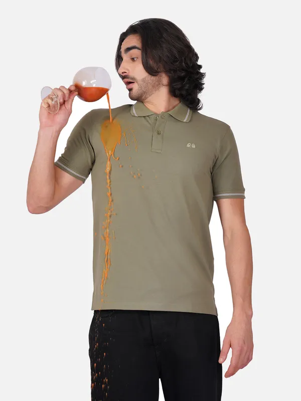 Men_S_Classic_Olive_Green_Organic_Cotton_Polo_T_Shirt